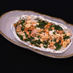Hàu Nướng Mỡ Hành